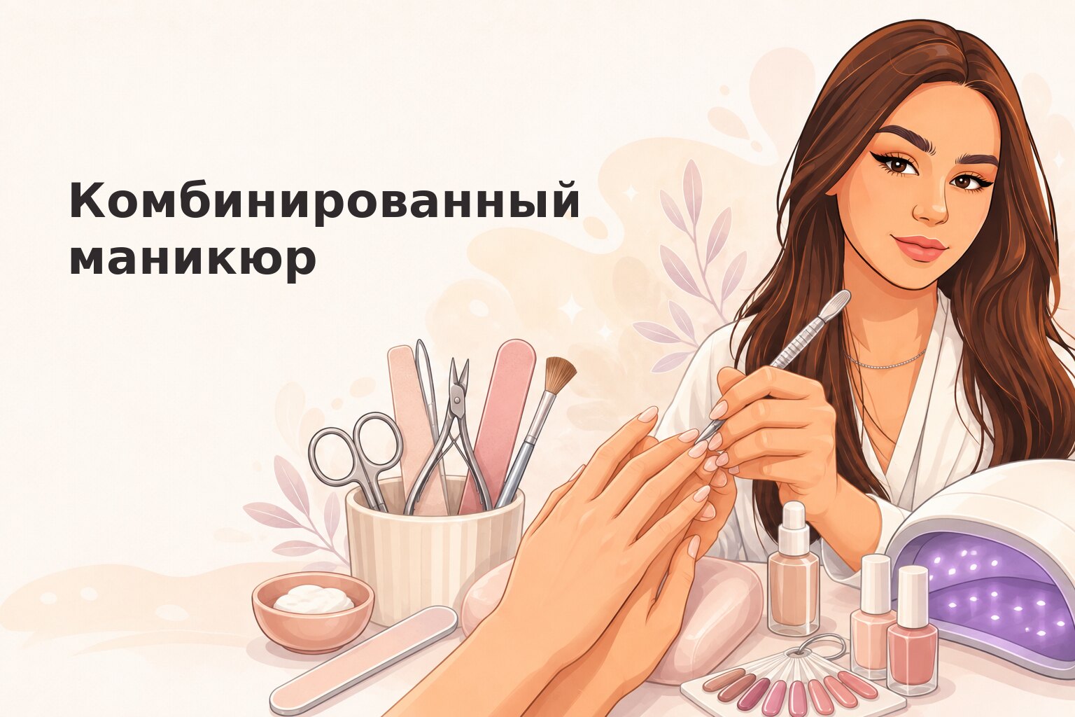 Комбинированный маникюр в Пензе: как понять, подходит ли вам этот формат