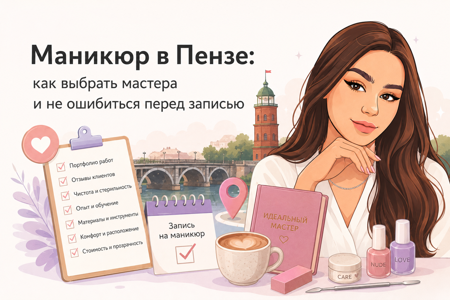 Маникюр в Пензе: как выбрать мастера и не ошибиться перед записью