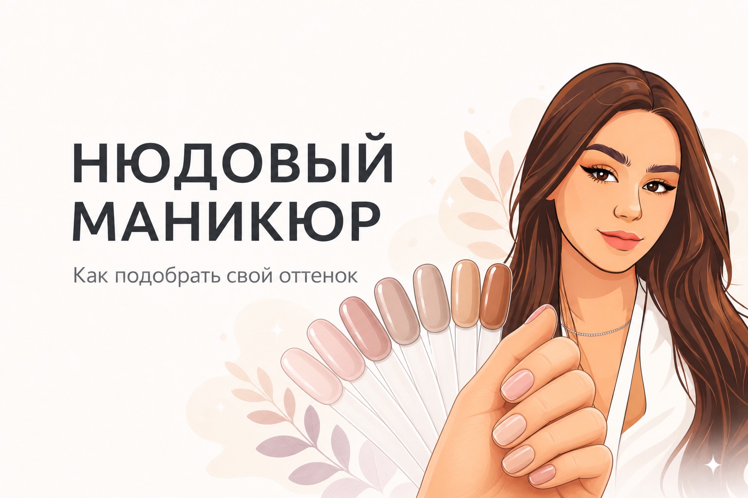 Нюдовый маникюр: как подобрать оттенок под тон кожи и длину ногтей