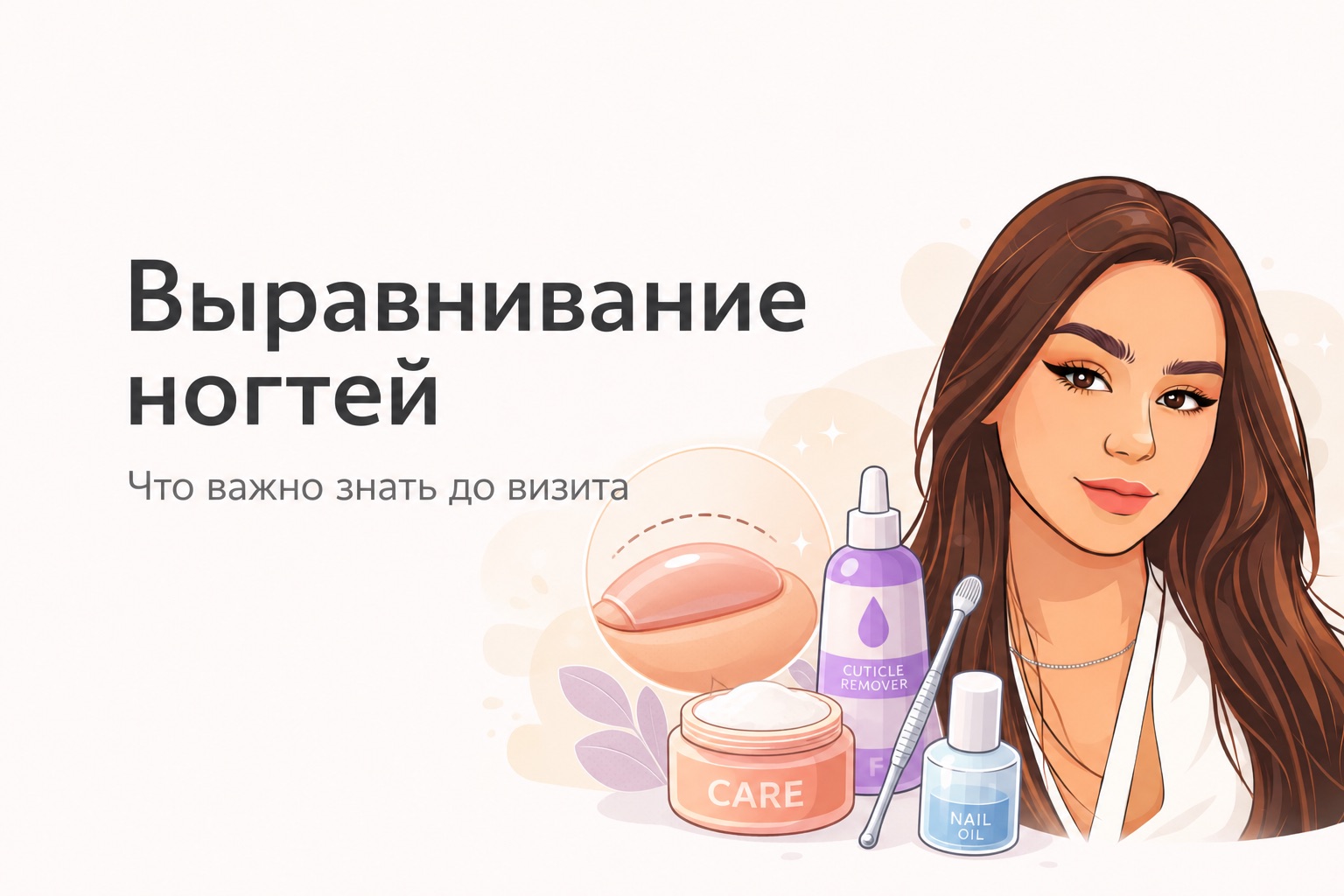 Выравнивание ногтевой пластины: что это, кому нужно и чем отличается от укрепления